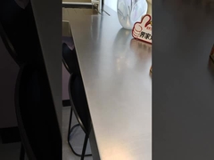 স্টেইনলেস স্টীল কাউন্টারপ্লেস সহ ফাদিওর ব্যালকনি স্টোরেজ ক্যাবিনেট