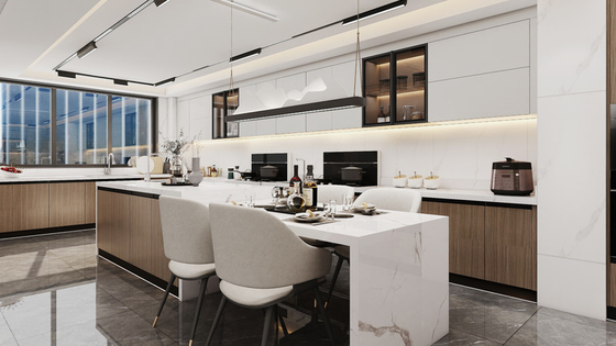 Extra Large Countertop White Kitchen Cabinet  Good Elegance And Functionality